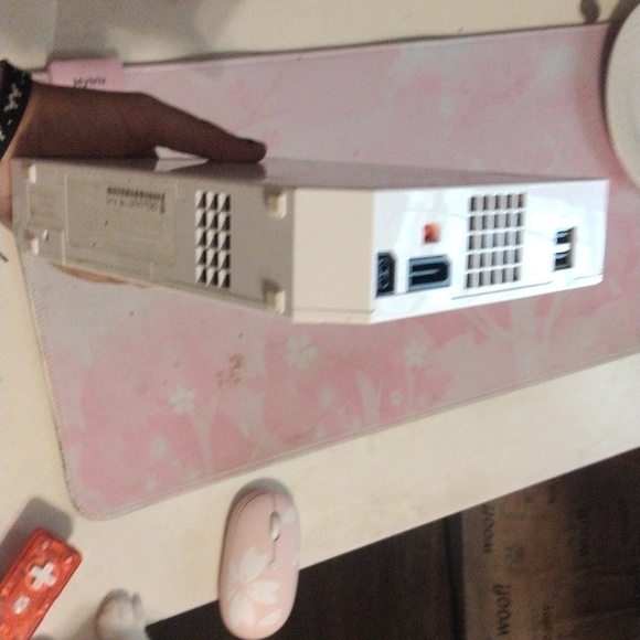 A Wii console from early 2000\'s